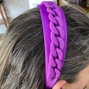 Purple Link Headband